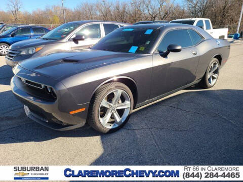 2016 Dodge Challenger for sale at CHEVROLET SUBURBANO in Claremore OK