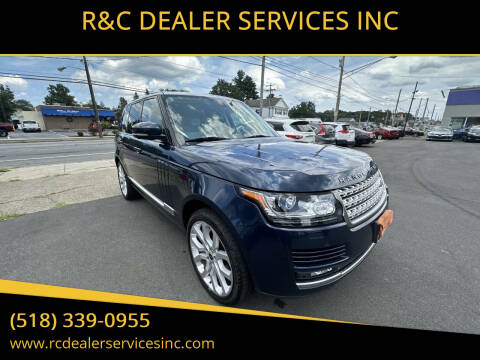 2013 Land Rover Range Rover for sale at R&C DEALER SERVICES INC in Cohoes NY