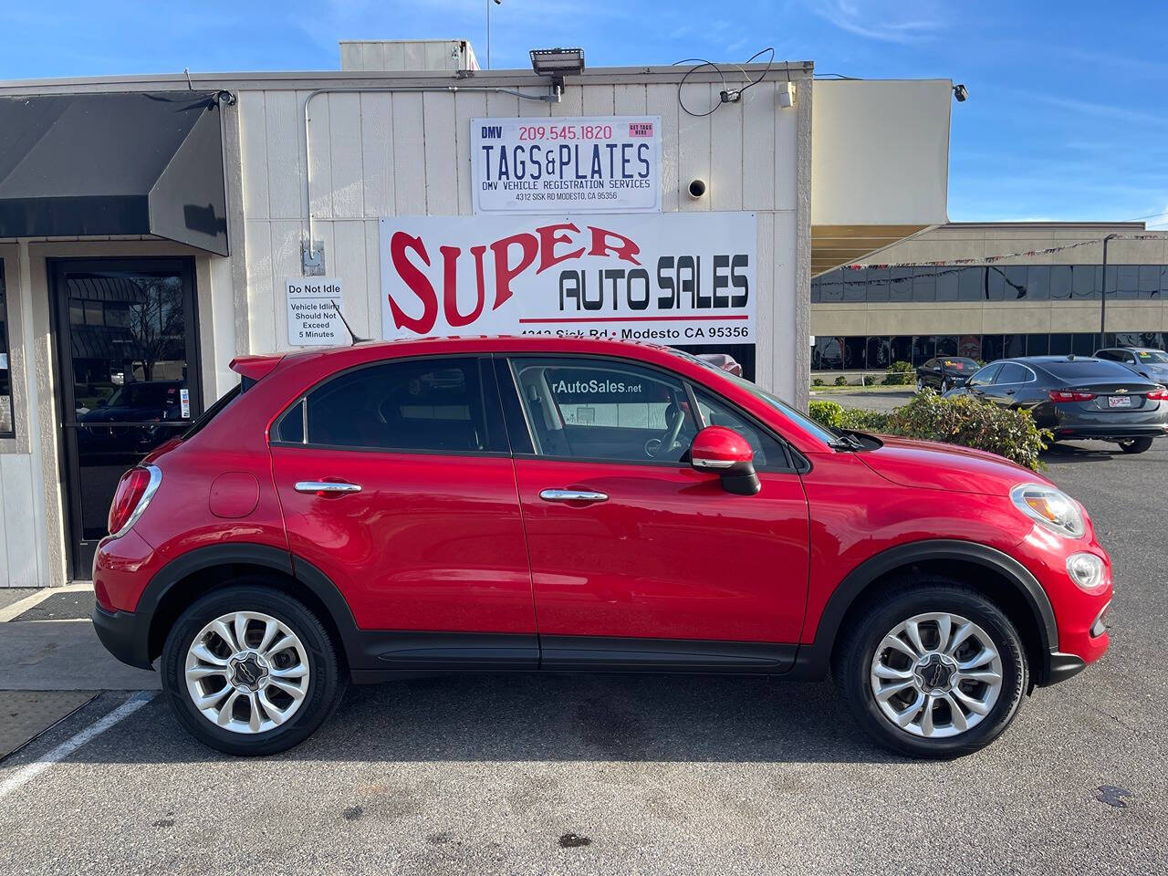 2016 FIAT 500X for sale at Super Auto Sales Modesto in Modesto, CA