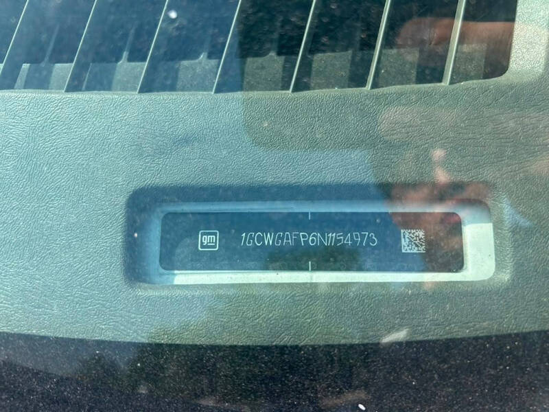 2022 Chevrolet Express 2500