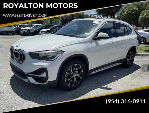 2020 BMW X1 for sale at ROYALTON MOTORS in Plantation FL