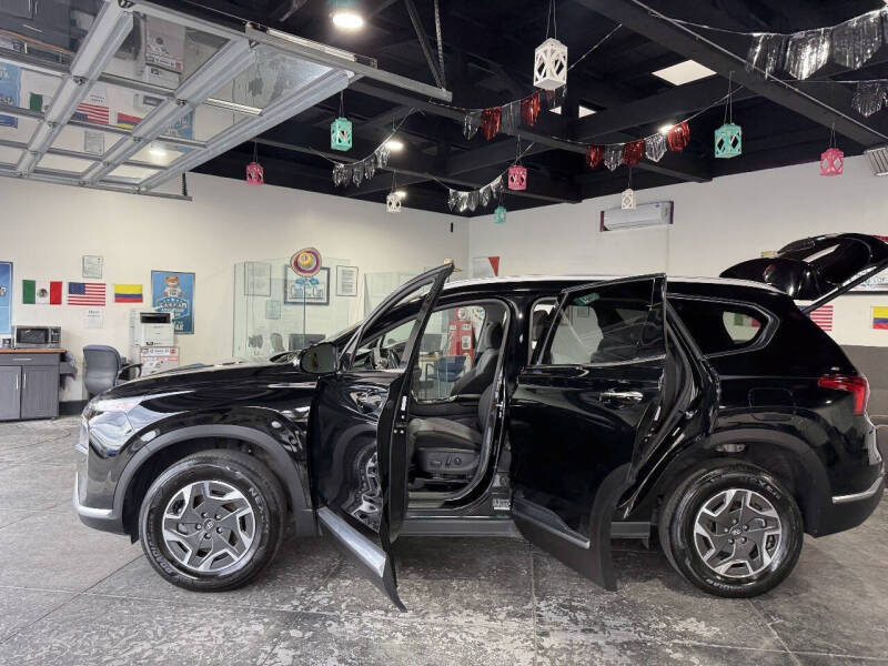 2022 Hyundai Santa Fe Hybrid Blue