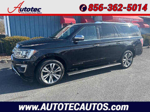 2021 Ford Expedition MAX for sale at Autotec Auto Sales in Vineland NJ