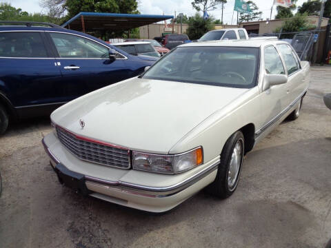 1996 Cadillac DeVille for sale at SCOTT HARRISON MOTOR CO in Houston TX