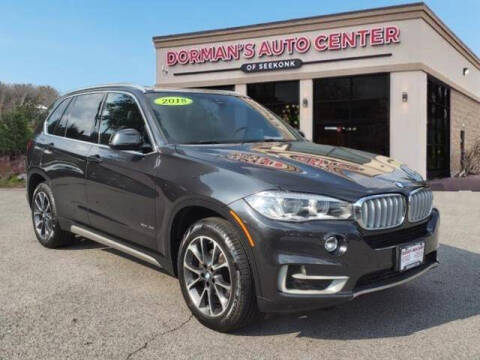 2018 BMW X5 for sale at DORMANS AUTO CENTER OF SEEKONK in Seekonk MA