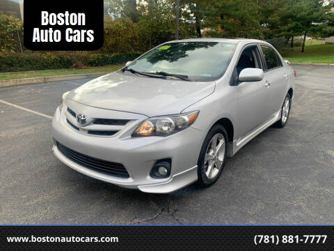 2011 Toyota Corolla for sale at Boston Auto Cars in Dedham MA