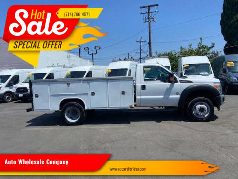 2015 Ford F-450 Super Duty for sale at Auto Wholesale Company in Santa Ana CA