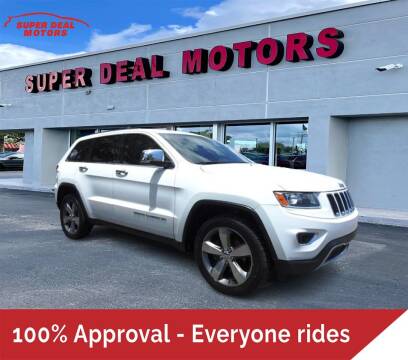 2016 Jeep Grand Cherokee for sale at SUPER DEAL MOTORS in Hollywood FL