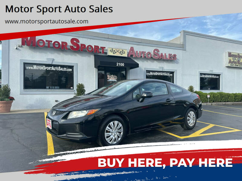 2012 Honda Civic for sale at Motor Sport Auto Sales in Waukegan IL
