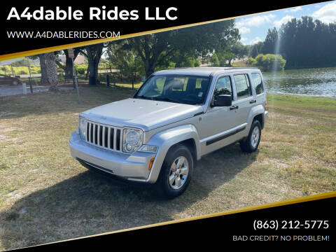 2012 Jeep Liberty for sale at A4dable Rides LLC in Haines City FL