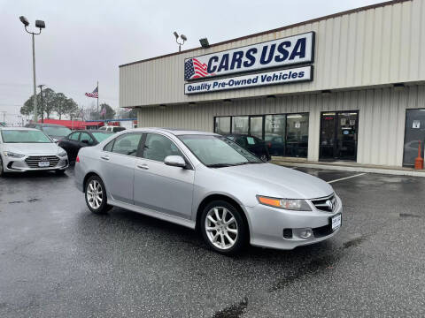 2007 Acura TSX for sale at Cars USA in Virginia Beach VA