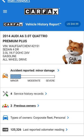 2014 Audi A6 3.0T quattro Premium Plus