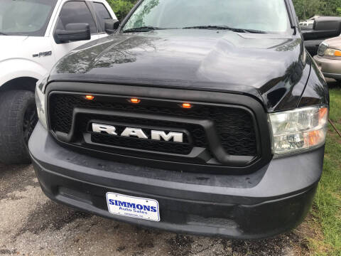 2014 RAM 1500 for sale at Simmons Auto Sales in Denison TX
