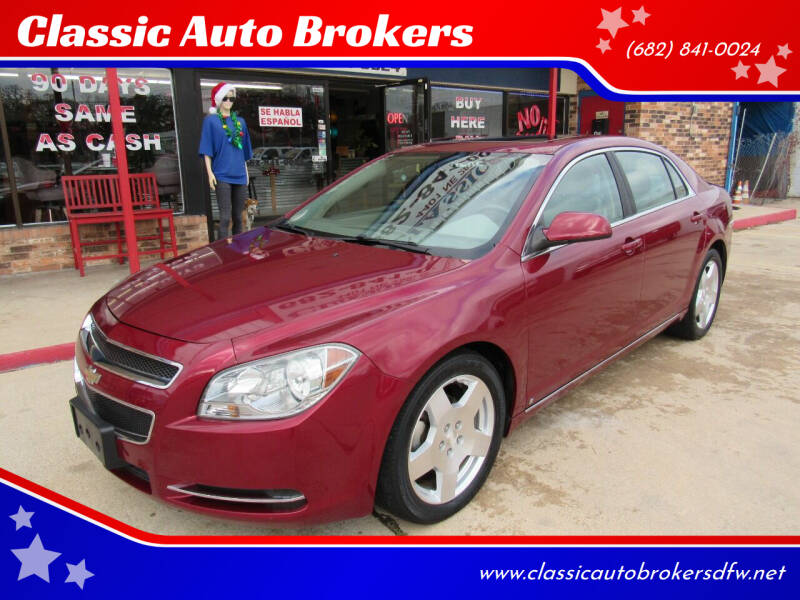 2009 Chevrolet Malibu for sale at Classic Auto Brokers in Haltom City TX