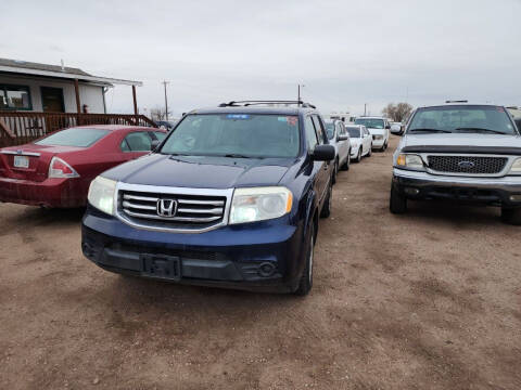2013 Honda Pilot for sale at PYRAMID MOTORS - Pueblo Lot in Pueblo CO