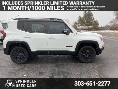2018 Jeep Renegade for sale at Sprinkler Used Cars in Longmont CO