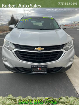 2020 Chevrolet Equinox for sale at Budget Auto Sales in Carson City NV