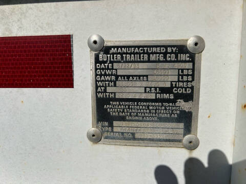 1995 Butler 35' Pole Trailer