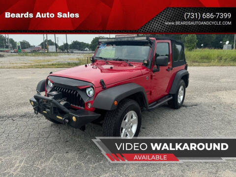 2014 Jeep Wrangler for sale at Beards Auto Sales in Milan TN