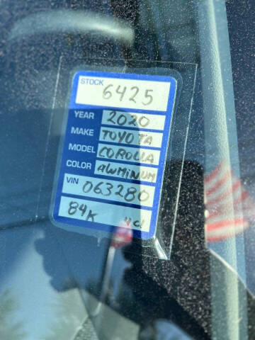 2020 Toyota Corolla LE