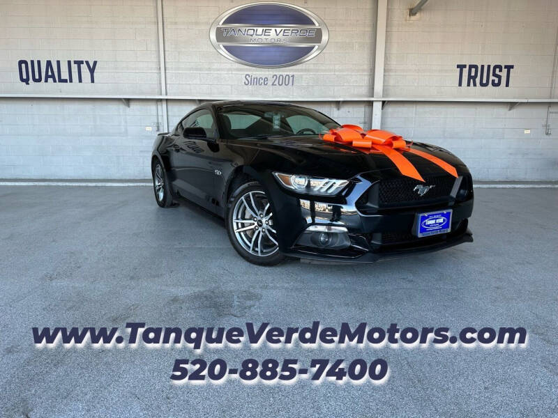 2015 Ford Mustang for sale at TANQUE VERDE MOTORS in Tucson AZ