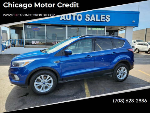 2018 Ford Escape for sale at Chicago Motor Credit in South Holland IL