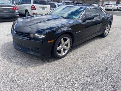 2015 Chevrolet Camaro for sale at Sharon Hill Auto Sales LLC in Sharon Hill PA