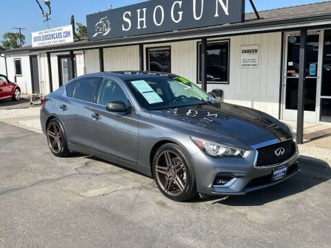 2018 Infiniti Q50 for sale at Shogun Auto Center in Hanford CA