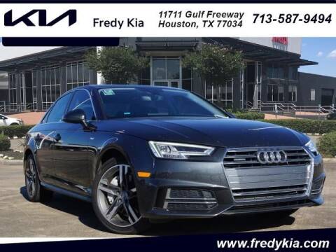 2017 Audi A4 for sale at FREDY KIA USED CARS in Houston TX