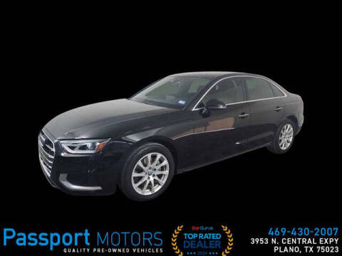 2020 Audi A4 for sale at Passport Motors Auto Leasing in Plano TX