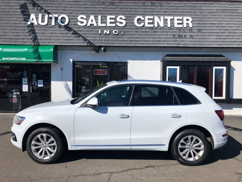 2015 Audi Q5 for sale at Auto Sales Center Inc in Holyoke MA