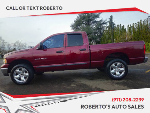 2002 Dodge Ram 1500 SLT