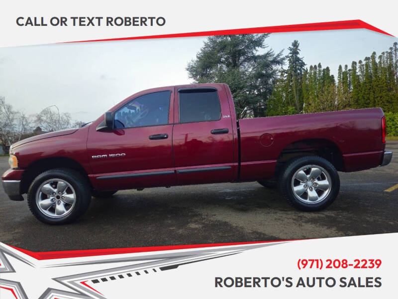 2002 Dodge Ram 1500 SLT