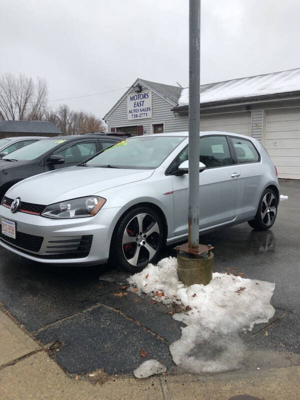 2015 Volkswagen Golf GTI for sale at MOTORS EAST in Cumberland RI