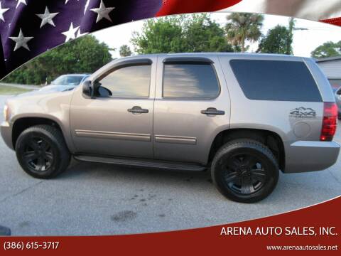 2012 Chevrolet Tahoe for sale at ARENA AUTO SALES,  INC. in Holly Hill FL
