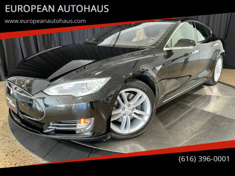 2015 Tesla Model S for sale at EUROPEAN AUTOHAUS in Holland MI