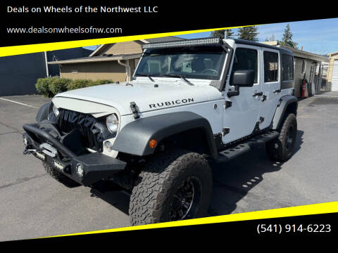 2016 Jeep Wrangler Unlimited for sale at Deals on Wheels of the Northwest LLC in Springfield OR