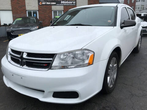 2012 Dodge Avenger for sale at Somerville Motors in Somerville MA