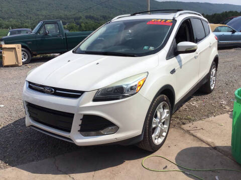 2013 Ford Escape for sale at Troy's Auto Sales in Dornsife PA