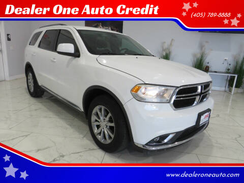 2017 Dodge Durango for sale at Dealer One Auto Credit in Oklahoma City OK