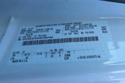 2017 Ford E-Series E-450 SD