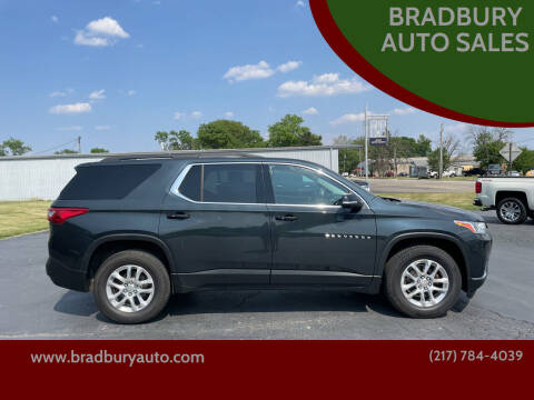 2021 Chevrolet Traverse for sale at BRADBURY AUTO SALES in Gibson City IL