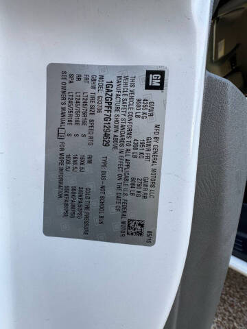 2016 Chevrolet Express LT 3500