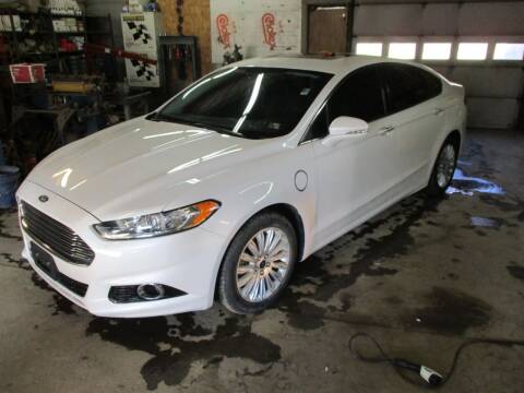 2014 Ford Fusion Energi for sale at Reid's Auto Sales & Service in Emporium PA