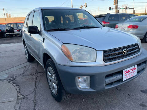 2001 Toyota RAV4 for sale at Canyon Auto Sales LLC in Sioux City IA