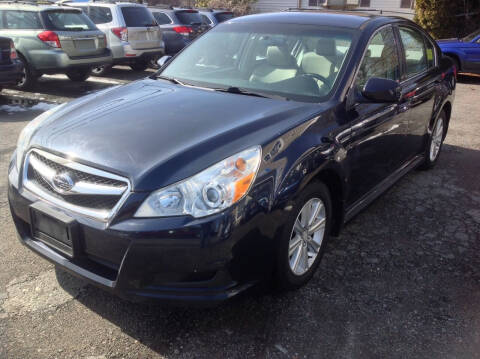 2012 Subaru Legacy for sale at A Auto Sales in Westport MA