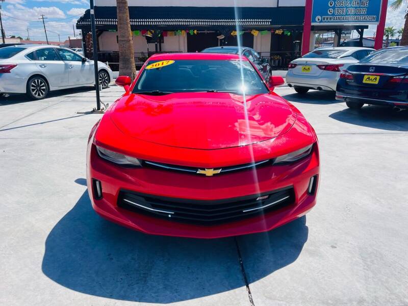 2017 Chevrolet Camaro for sale at A AND A AUTO SALES in Gadsden AZ