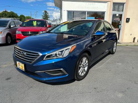 2017 Hyundai Sonata for sale at ADAM AUTO AGENCY in Rensselaer NY