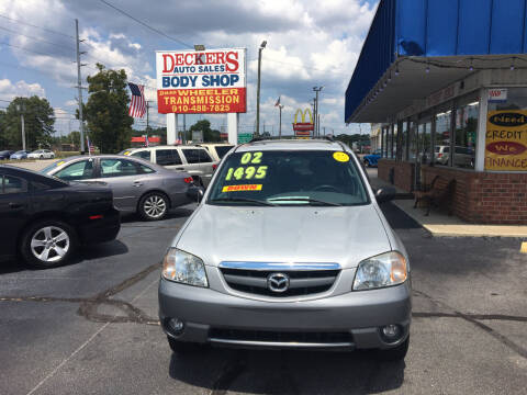 2002 Mazda Tribute for sale at Deckers Auto Sales Inc in Fayetteville NC