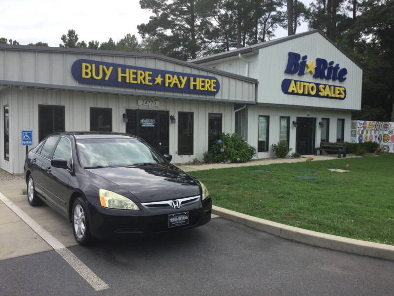 2007 Honda Accord for sale at Bi Rite Auto Sales in Seaford DE